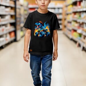 Premium 100% Cotton T-Shirt with DTF Print — 280 GSM - Image 1